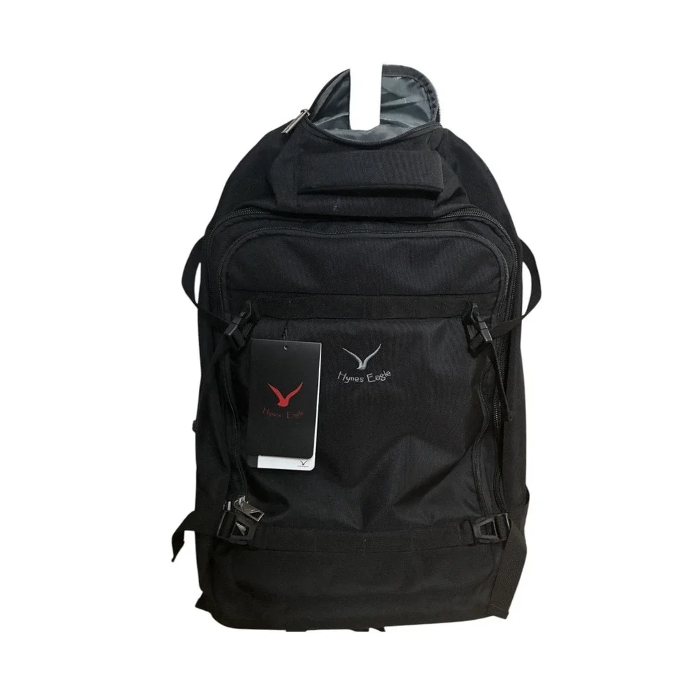NWT Hynes Eagle 42L Rolling Backpack  Airline Approved Carry on Laptop Suitcase